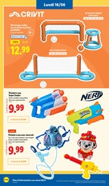Nerf Angebote im Prospekt "Fan de l'été" von Lidl Nerf Angebote im Prospekt "Fan de l'été" von Lidl auf Seite 54