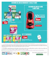 Lessive en promo dans le catalogue Supermarchés Match à la page 20