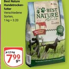 Hundetrockenfutter Angebote von Best Nature bei GLOBUS Pulheim für 7,99 €