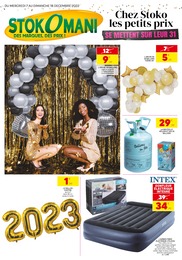 Stokomani Catalogue "Chez Stoko les petits prix se mettent sur leur 31", 8 pages, Saint-Max, 07/12/2022 - 18/12/2022 Stokomani Catalogue "Chez Stoko les petits prix se mettent sur leur 31", 8 pages, Saint-Max, 07/12/2022 - 18/12/2022