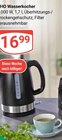 Wasserkocher im Angebot bei GLOBUS in Rostock Wasserkocher Angebote von HQ bei GLOBUS Rostock für 16,99 €