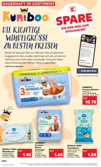 Pampers im Kaufland Prospekt "KNÜLLER" mit 55 Seiten (Cottbus)