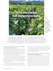 Tofu im Alnatura Prospekt in Stuttgart Aktueller Alnatura Prospekt mit Tofu, "Alnatura Magazin", Seite 44