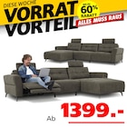 Aktuelles Bronx Ecksofa Angebot bei Seats and Sofas in Erlangen ab 1.399,00 €