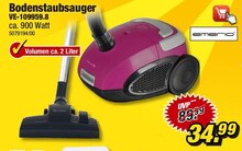 Bodenstaubsauger VE-109959.8 bei POCO in Duisburg Bodenstaubsauger VE-109959.8 im Angebot bei POCO Duisburg für 34,99 €