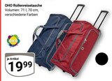 Rollenreisetasche Angebote von OHO bei GLOBUS Bensheim für 19,99 €