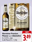 Aktuelles Warsteiner Premium Pilsener auch Alkoholfrei Angebot bei EDEKA in Ravensburg ab 3,49 €