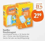 Staubmagnet im tegut Prospekt Staubmagnet von Swiffer im aktuellen tegut Prospekt für 2,99 €