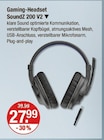 Gaming-Headset SoundZ 200 V2 von SoundZ im aktuellen V-Markt Prospekt für 27,99 €