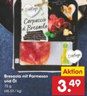 Aktuelles Bresaola mit Parmesan und Öl Angebot bei Netto Marken-Discount in Duisburg ab 3,49 €