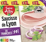 Saucisse de Lyon en tranches - SAINT ALBY en promo chez Lidl Lyon à 1,85 €