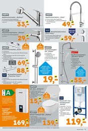 Globus-Baumarkt Waschtischarmatur im Prospekt 