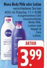 Body Milk oder Lotion im Angebot bei E center in Freital Body Milk oder Lotion Angebote von Nivea bei E center Freital für 3,99 €