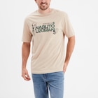 T-shirt manches courtes coton Naruto sable homme en promo chez La Halle T-shirt manches courtes coton Naruto sable homme dans le catalogue La Halle