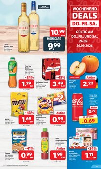 Äpfel im nah&frisch Prospekt "DER MARKT FÜR GUTES ESSEN UND TRINKEN" mit 7 Seiten (Münster)