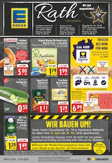 EDEKA Prospekt der Woche "Aktuelle Angebote" Seite 1, 07.04.2026 bis 11.04.2026 für Meerbusch Aktueller EDEKA Prospekt "Aktuelle Angebote" Seite 1 von 24 Seiten für Meerbusch