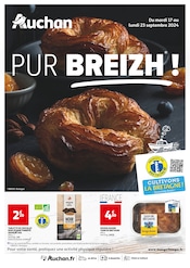 Catalogue Supermarchés Auchan Hypermarché en cours à Saint-Denis-de-l'Hôtel et alentours, "PUR BREIZH* !", 12 pages, 17/09/2024 - 23/09/2024