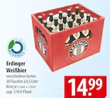 Erdinger Weißbier Angebote bei famila Nordost Gifhorn für 14,99 €