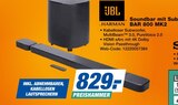 Soundbar mit Subwoofer BAR 800 MK2 im Angebot bei expert in Halle Soundbar mit Subwoofer BAR 800 MK2 Angebote von JBL bei expert Halle für 829,00 €