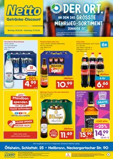 Netto Marken-Discount Prospekt DER ORT, AN DEM DU IMMER AUSGEZEICHNETE PREISE FINDEST. mit  Seiten in Illingen, Enzkreis und Umgebung