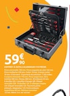 Mr.Bricolage Albert - Promo Coffret à outils aluminium 110 pièces Promo Coffret à outils aluminium 110 pièces à 59,90 € dans le catalogue Mr.Bricolage à Albert