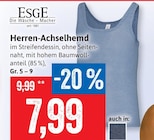 Herren-Achselhemd im Angebot bei Kaufhaus Stolz in Neumünster Herren-Achselhemd Angebote von ESGE bei Kaufhaus Stolz Neumünster für 7,99 €