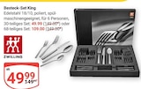 Besteck-Set King im Angebot bei GLOBUS in Neustadt Besteck-Set King Angebote von ZWILLING bei GLOBUS Neustadt für 49,99 €