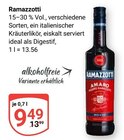Amaro Angebote von Ramazzotti bei GLOBUS Neustadt für 9,49 €