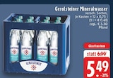 Aktuelle Gerolsteiner Angebote bei EDEKA in Gelsenkirchen Aktuelles Mineralwasser Angebot bei EDEKA in Gelsenkirchen ab 5,49 €