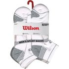 Socquettes de sport homme - WILSON en promo chez Carrefour Brest à 7,79 €