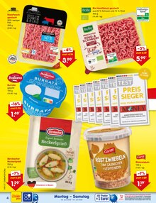 Hackfleisch im Netto Marken-Discount Prospekt "Aktuelle Angebote" mit 70 Seiten (Nürnberg)