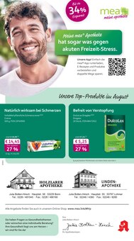 mea - meine apotheke Prospekt der KW 31 "Unsere August-Angebote" Aktueller mea - meine apotheke Prospekt "Unsere August-Angebote" Seite 1 von 4 Seiten