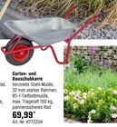 Aktuelles Garten- und Bauschubkarre Angebot bei OBI in Dortmund ab 69,99 €