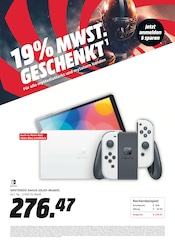 Aktueller MediaMarkt Saturn Prospekt mit Nintendo, "19% MWST. GESCHENKT", Seite 21