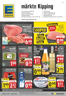EDEKA Prospekt der Woche "Aktuelle Angebote" Seite 1, 21.09.2026 bis 26.09.2026 für Siegburg Aktueller EDEKA Prospekt "Aktuelle Angebote" Seite 1 von 28 Seiten für Siegburg