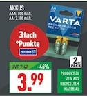 AKKUS Angebote von Varta bei Marktkauf Witten für 3,99 €