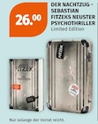 Der Nachtzug - Sebastian Fitzek neuster Psychothriller im aktuellen Müller Prospekt für 26,00 €
