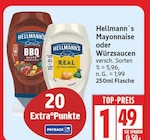 BBQ Sauce von Hellmann's für 1,49 € bei EDEKA im Angebot BBQ Sauce von Hellmann's im aktuellen EDEKA Prospekt
