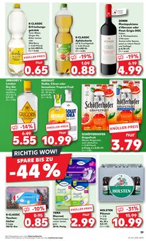 Gin im Kaufland Prospekt "Aktuelle Angebote" mit 44 Seiten (Wiesbaden)