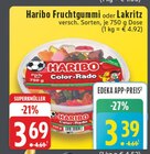 Fruchtgummi oder Lakritz Angebote von Haribo bei E center Dinslaken für 3,39 €