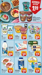 Milch Angebot im aktuellen REWE Prospekt auf Seite 13