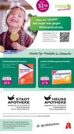 mea - meine apotheke Apotheken Prospekt der aktuellen Woche mit 4 Seiten, gültig von 01.12.2025 bis 31.12.2025, in Brackenheim und Umgebung Aktueller mea - meine apotheke Apotheken Prospekt in Brackenheim und Umgebung, "Unsere Dezember-Angebote" mit 4 Seiten, 01.12.2025 - 31.12.2025