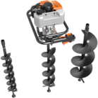 Tarière thermique 52 cm³ + 3 mèches à 149,00 € dans le catalogue Brico Dépôt