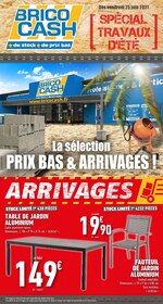 Catalogue Brico Cash à Houilles, avec 96 pages Prospectus Brico Cash à Houilles, "La sélection prix bas & arrivages !", 96 pages, 25/06/2021 - 15/07/2021