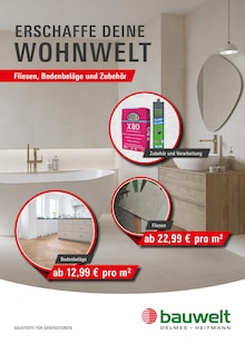 MDF-Paneel im bauwelt Delmes Heitmann Prospekt "VERWIRKLICHE DEINE WOHNTRÄUME" mit 1 Seiten (Hamburg)