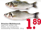 Frischer Wolfsbarsch im aktuellen E center Prospekt
