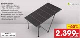 Solar-Carport Angebote von Juskys bei Netto Marken-Discount Dessau-Roßlau für 2.399,00 €