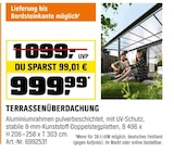 TERRASSENÜBERDACHUNG bei OBI im Bamberg Prospekt für 999,99 €