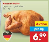 Kasseler Broiler für 6,99 € bei Netto Marken-Discount im Angebot Kasseler Broiler im aktuellen Netto Marken-Discount Prospekt