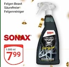 Felgen Beast im Angebot bei GLOBUS in Wiesbaden Felgen Beast Angebote von SONAX bei GLOBUS Wiesbaden für 7,99 €